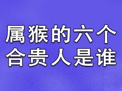 属猴的六个合贵人是谁