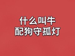 什么叫牛配狗守孤灯:性格