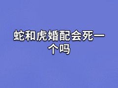 蛇和虎婚配会死一个吗：