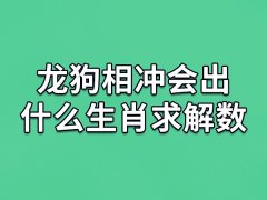 龙狗相冲会出什么生肖求