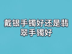 戴银手镯好还是翡翠手镯好,手镯选银的还是翡翠的好