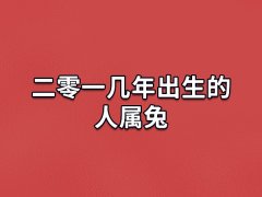 二零一几年出生的人属兔:2011年(农历辛卯年)