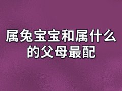 属兔宝宝和属什么的父母最配:属狗/属猪/属羊