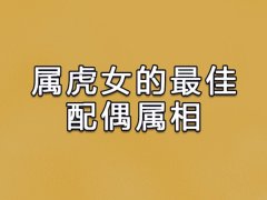 属虎女的最佳配偶属相:属