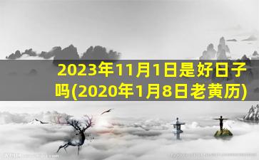 2023年11月1日是好日子吗(2020年1月8日老黄历)