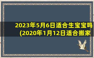 2023年5月6日适合生宝宝吗(2020年1月12日适合搬家吗)