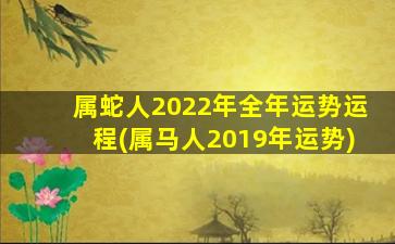 属蛇人2022年全年运势运程