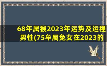 68年属猴2023年运势及运程