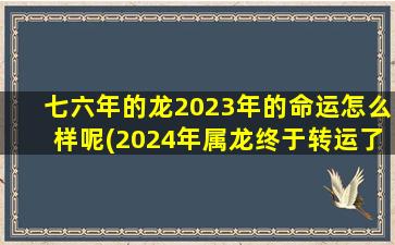 七六年的龙2023年的命运