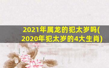 2021年属龙的犯太岁吗(