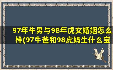 97年牛男与98年虎女婚姻怎么样(97牛爸和98虎妈生什么宝宝好)