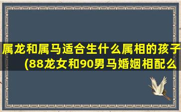 属龙和属马适合生什么属相的孩子(88龙女和90男马婚姻相配么)