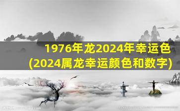 1976年龙2024年幸运色(20